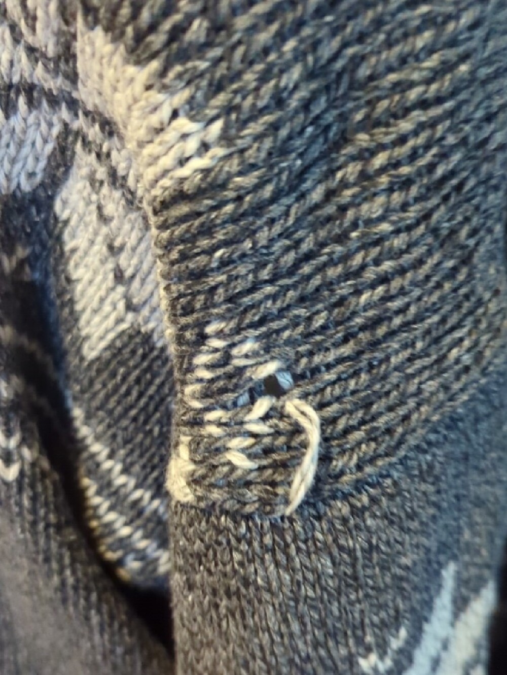 Size M 🍂 Weatherproof Vintage Nordic Snowflake Knit Sweater 🍂 - Picture 6 of 16